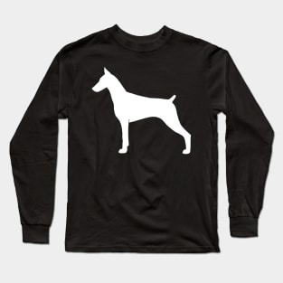 Doberman Pinscher Silhouette(s) Long Sleeve T-Shirt